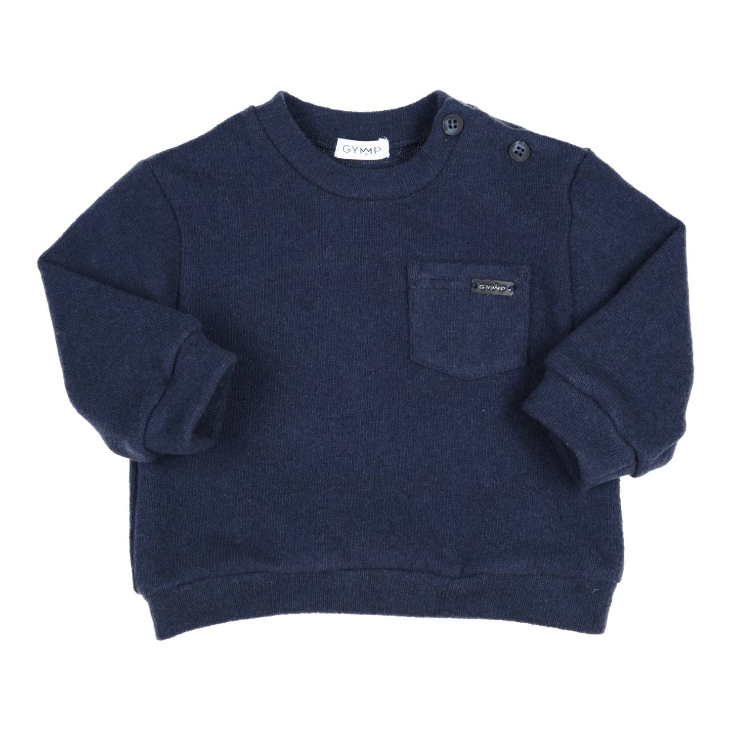 GYMP Boys Gillo Pullover Navy 352-6852-20 – front view