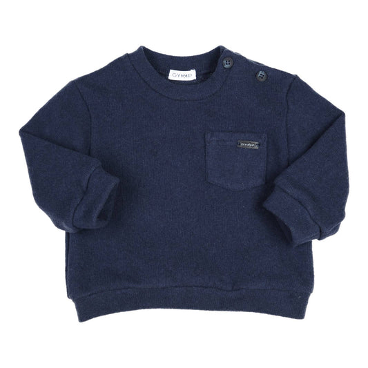 GYMP Boys Gillo Pullover Navy 352-6852-20 – front view