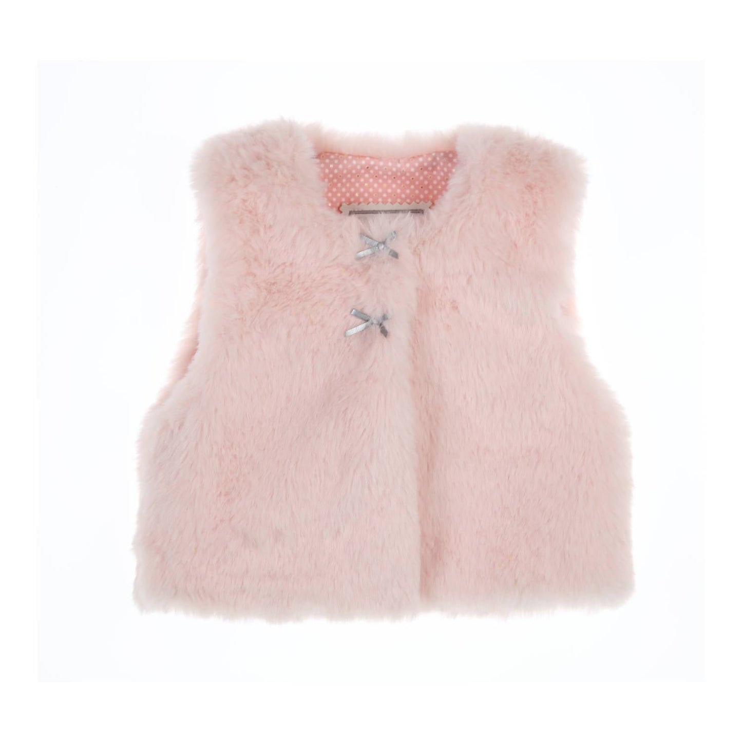 GYMP Girls Bestie Gilet Old Rose 354-6653-10 – front view