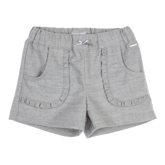 GYMP Girls Obo Shorts Grey 400-6636-10 – front view
