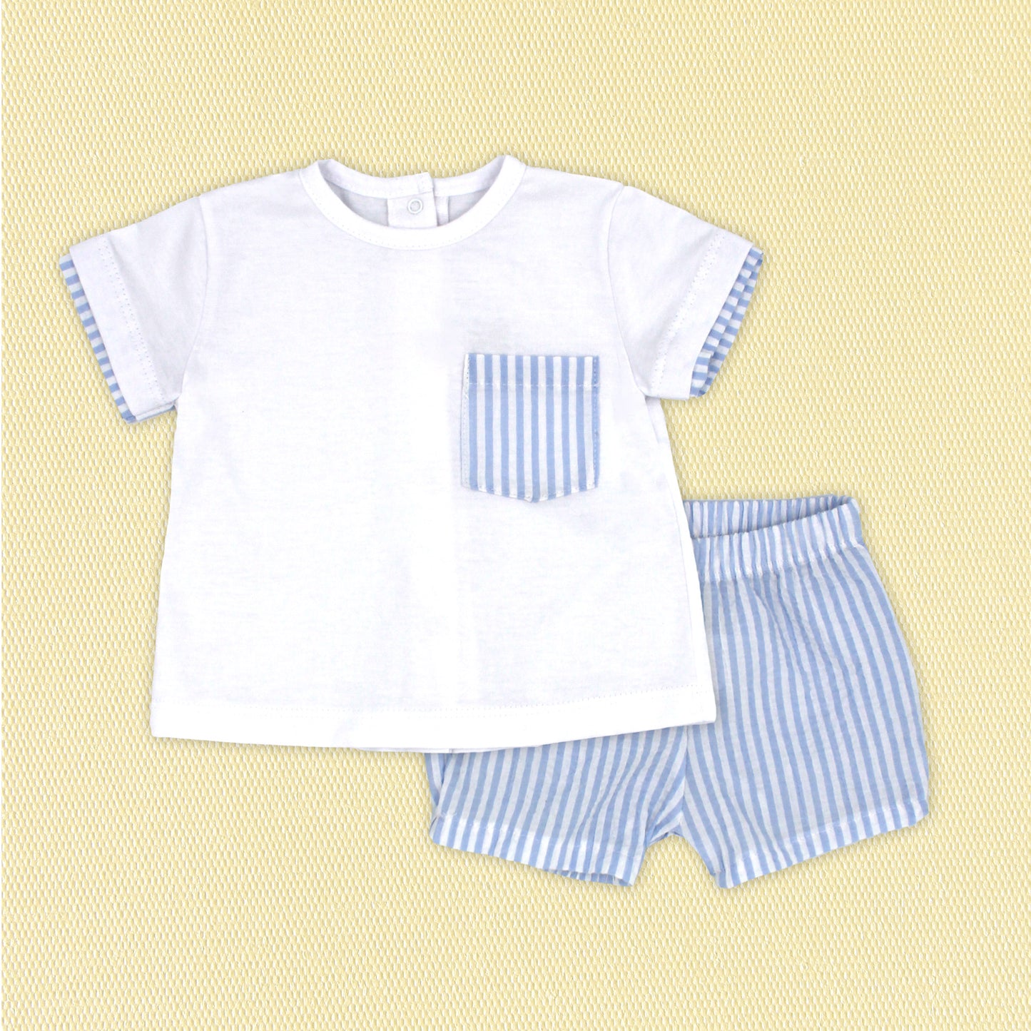 Rapife Boys T-Shirt & Bloomers Sky Blue 4114S26