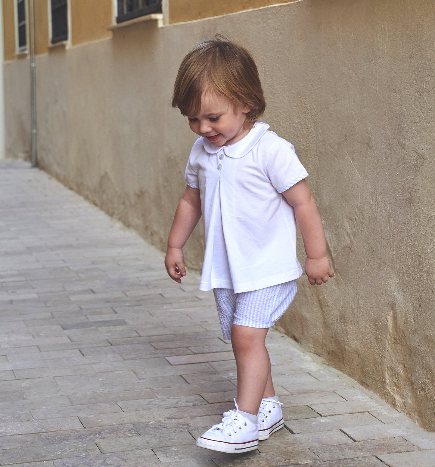 Rapife Boys T-Shirt & Bloomers Sky Blue 4118S26