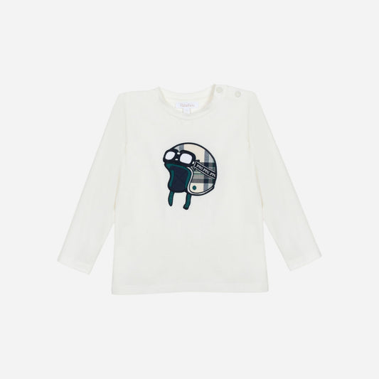Patachou Ecru Boy T-Shirt Tsh4133321
