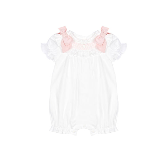 Patachou Baby Girl Romper - Woven Sweet Pink MC4233031SP