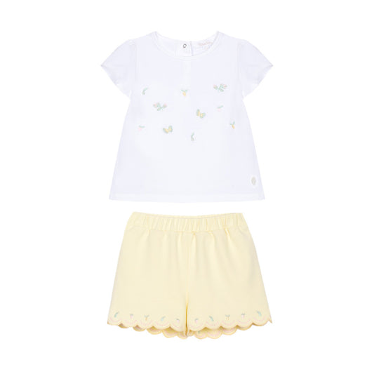 Patachou Baby Set 2 Piéces - Knit Yellow CON4233227Y