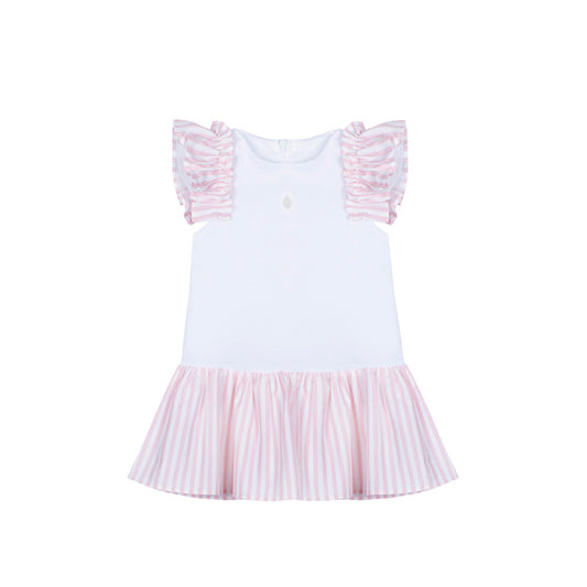 Patachou Girl Dress - Knit Pale Pink VET4233272PP
