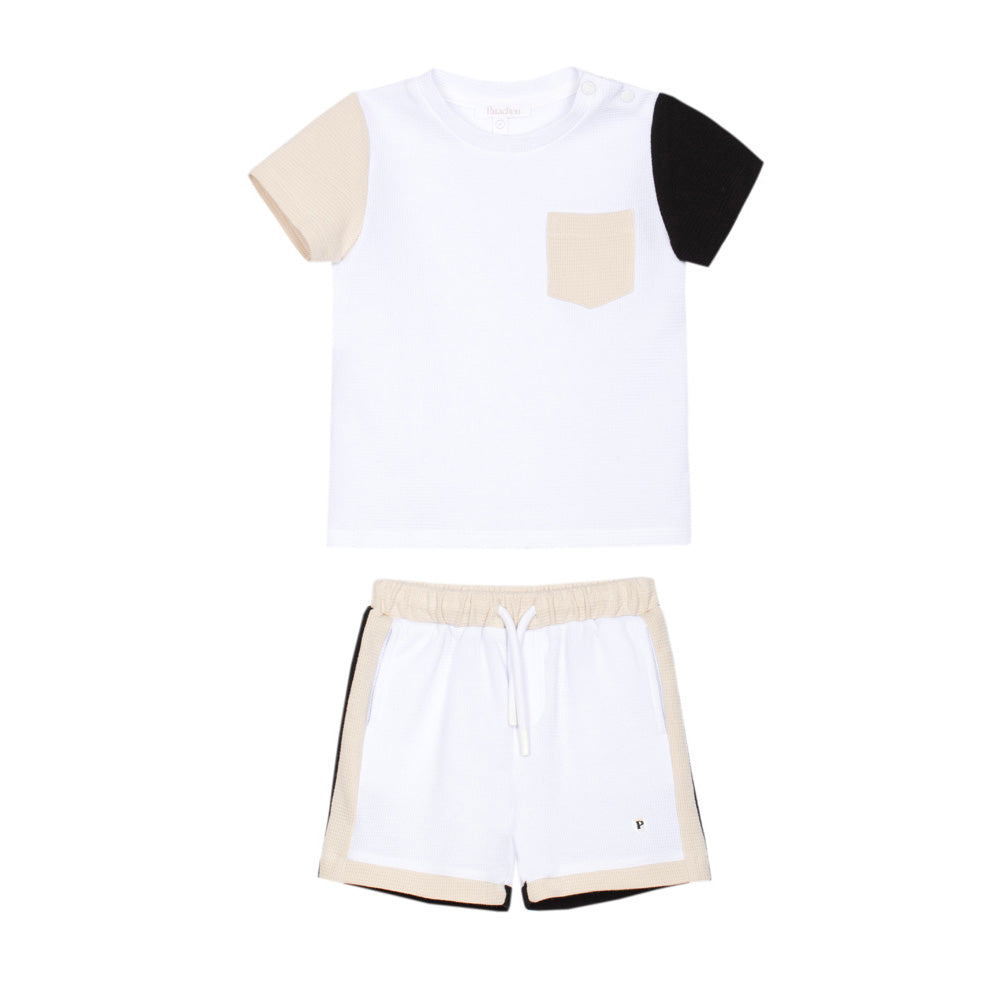 Patachou Baby Boy Set - Knit Beige CON4233327B