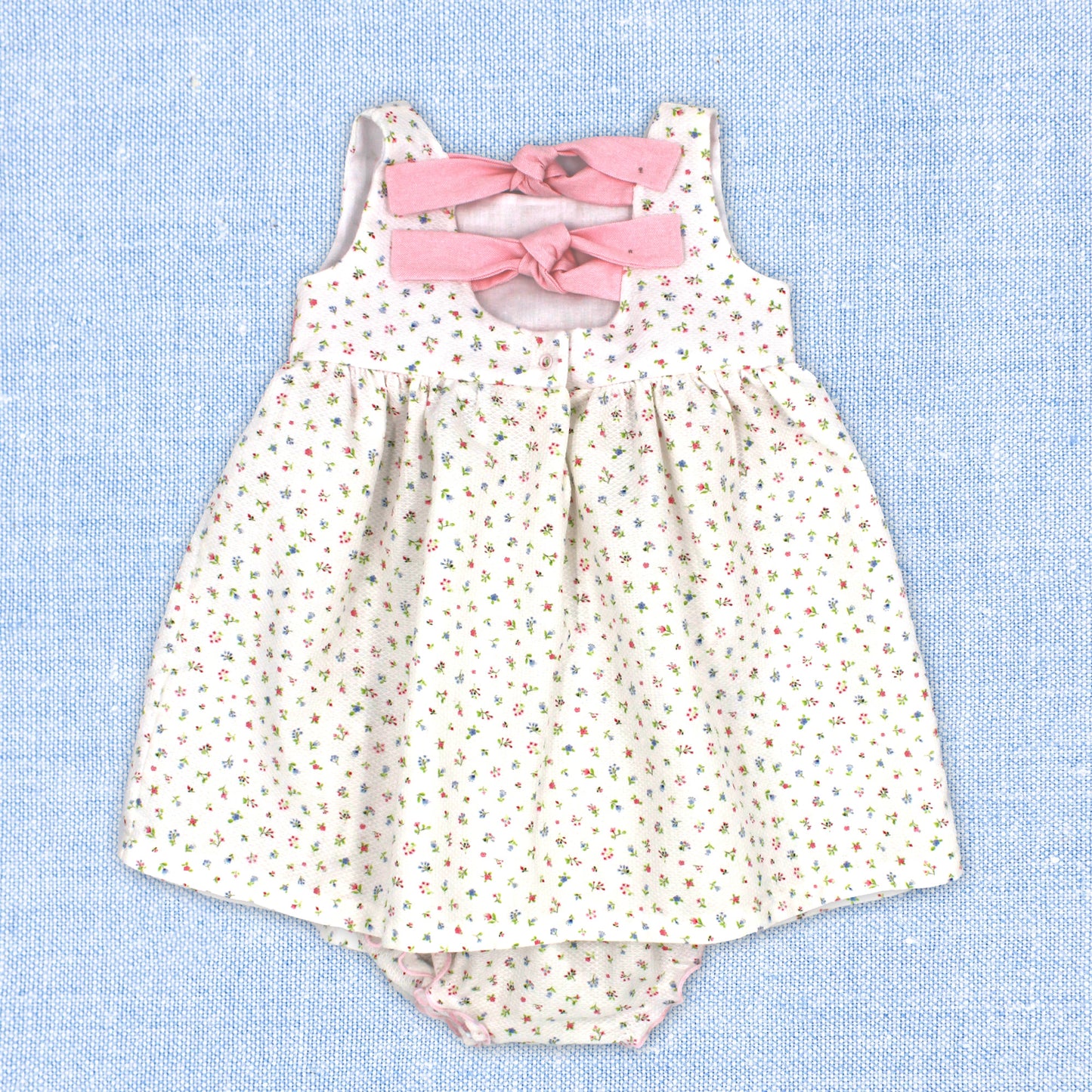 Rapife Girls Bow Dress & Briefs Pink 4245S26
