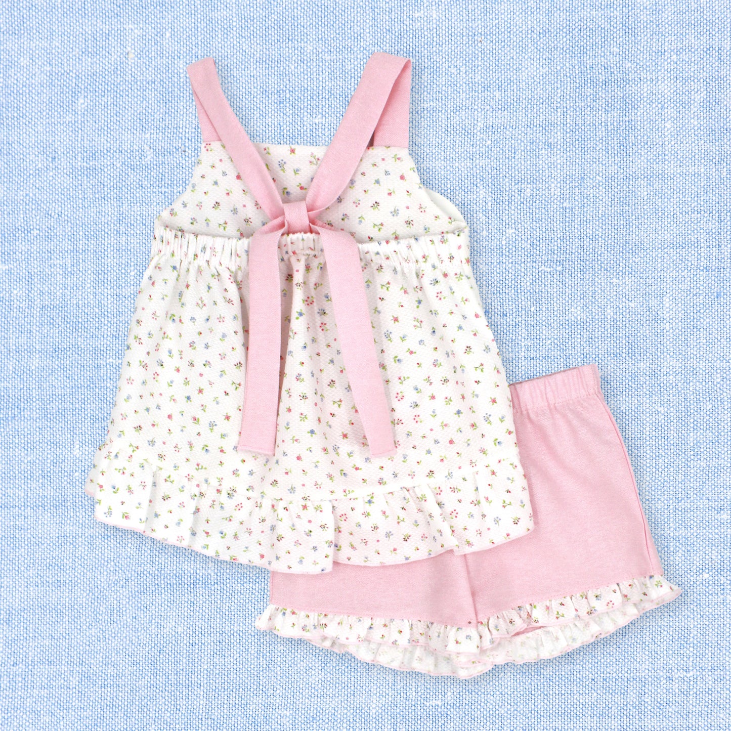 Rapife Girls Top & Shorts Pink 4251S26