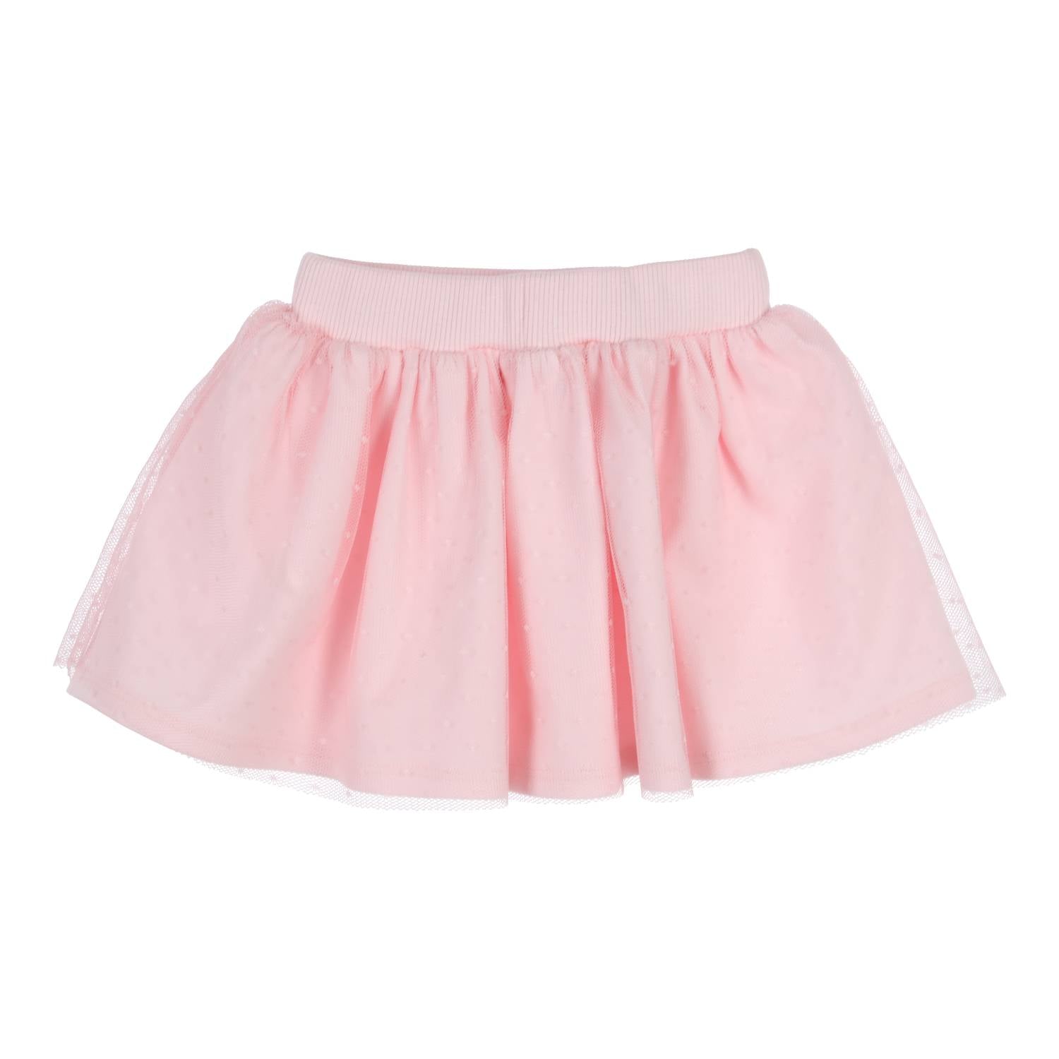 GYMP Girls Cecille Skirt Light Pink 430-6872-10 – reverse or detail view