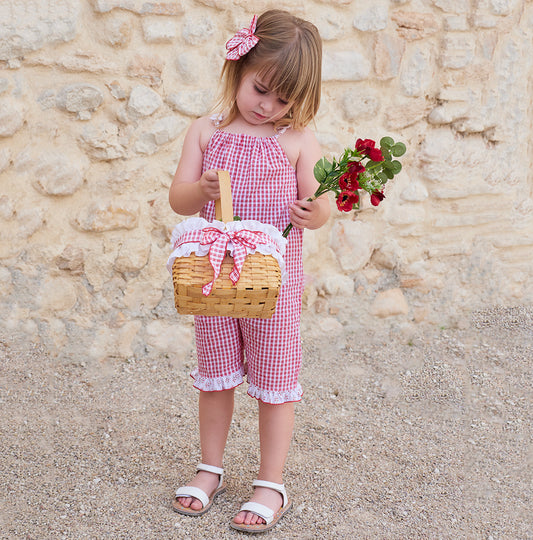 Rapife Girls Girl Jumpsuit Red 4623S26
