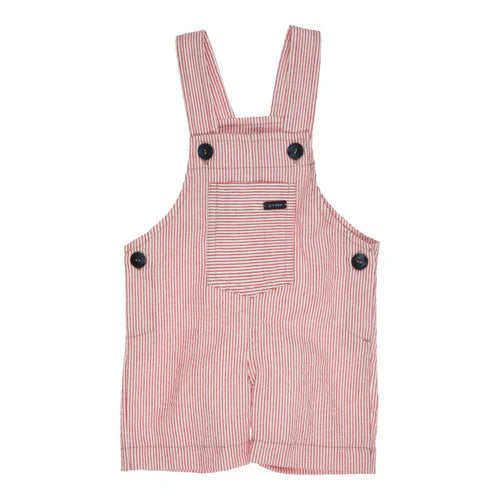 Gymp Boys Dungarees Bonard Red/Off White 480-6316-20