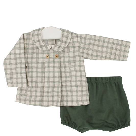 Rapife Shirt & Bloomers Green-41 S 4818W25