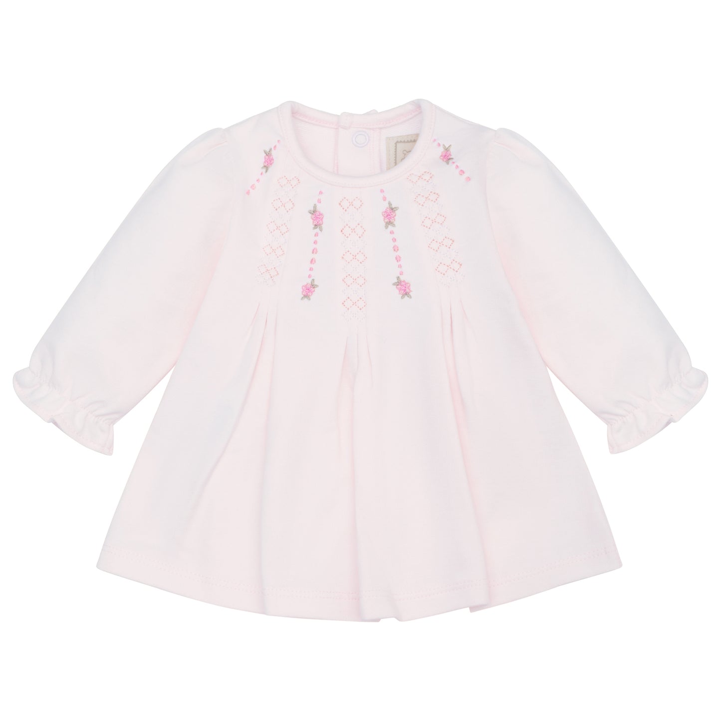 Emile Et Rose Kate Pink Bft 2 Piece, Top With Smocking Effect Yoke & Trousers 6515PPr