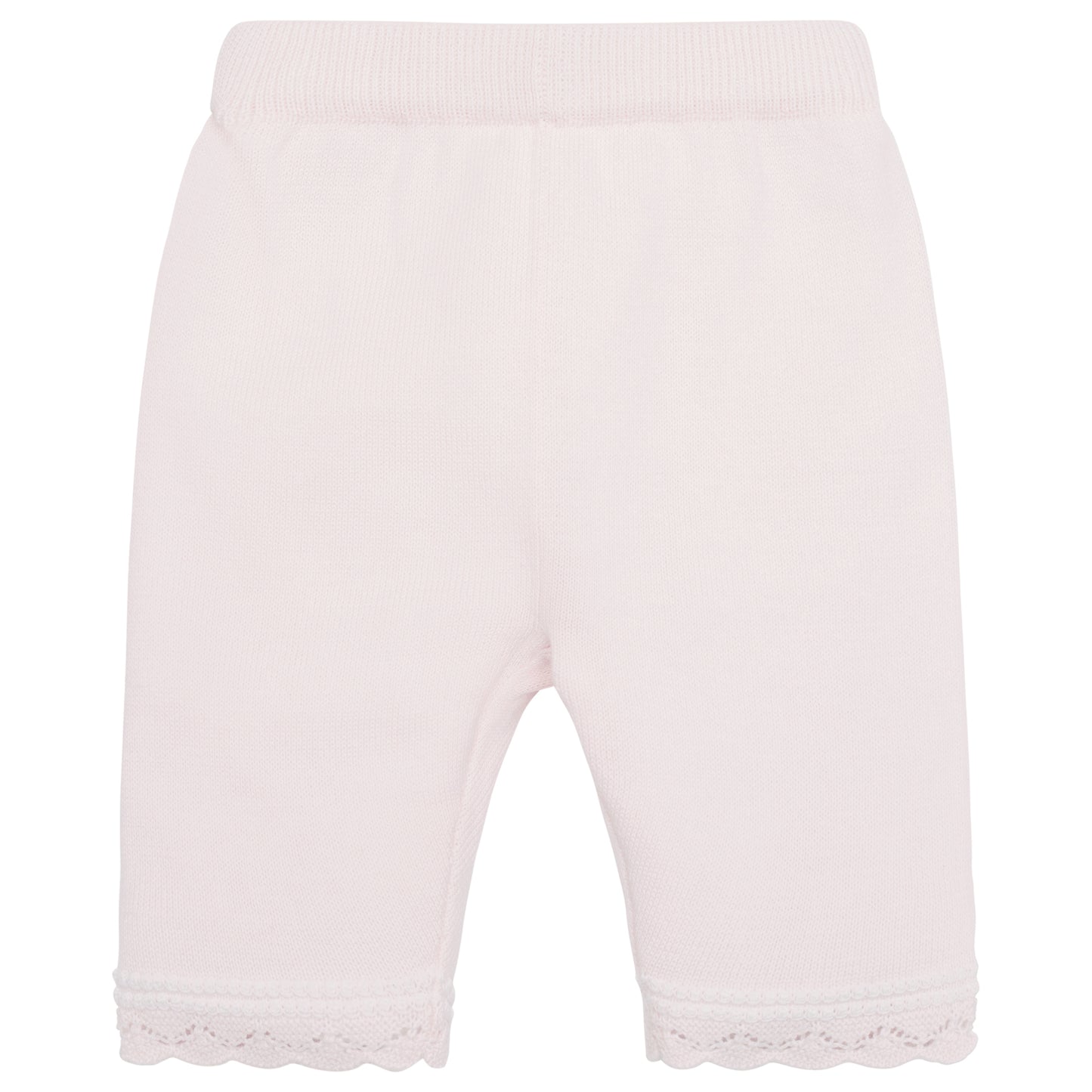 Emile Et Rose Kacey Pink Knit 2 Piece, Central Lace Panel, Pretty Hems & Trousers 6517PP