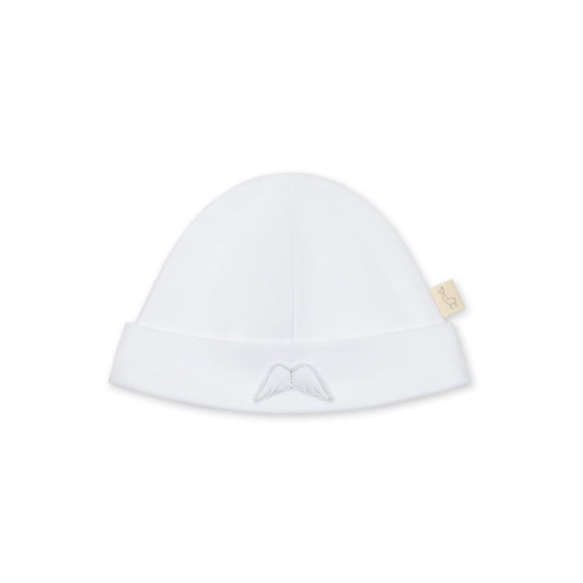 Baby Gi Angel Cotton Beanie White AG252M