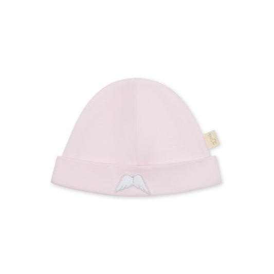 Baby Gi Girls Angel Cotton Beanie Pink AG252M