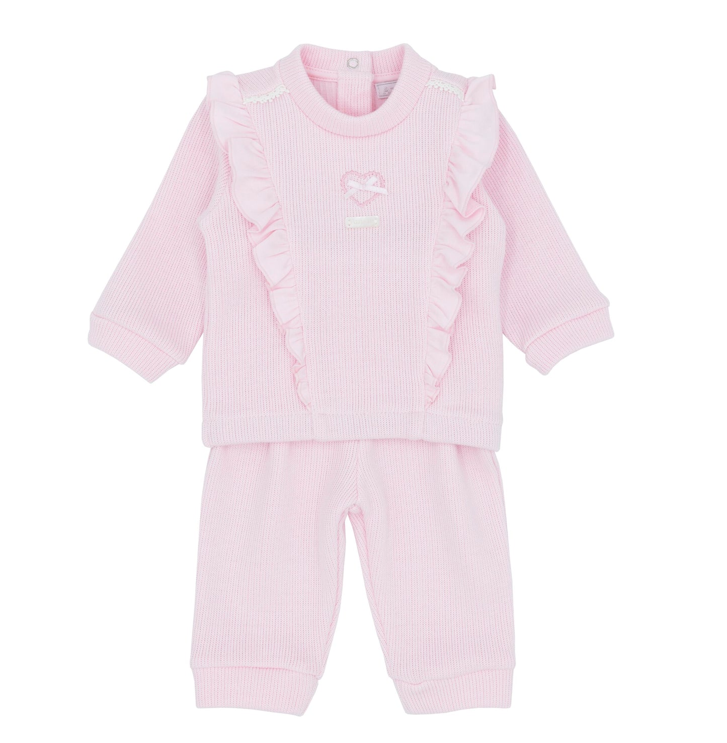 Amore by Kris x Kids Girls Pink Jog set AM0035