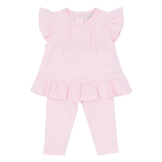 Amore Girls Pink Tunic And Leggings Pink AM0080AP