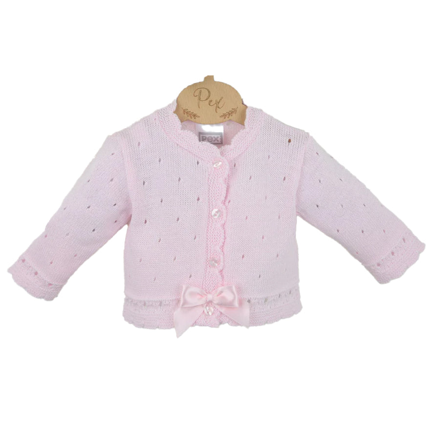 Pex Pink Miranda Cardigan