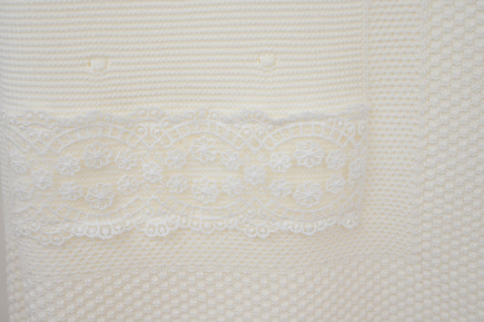 Pex Ivory Florence Shawl B07