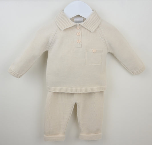 Pex Natural Louis Trouser Suit B0764