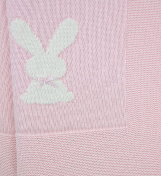Pex Pink Bunny Shawl B07