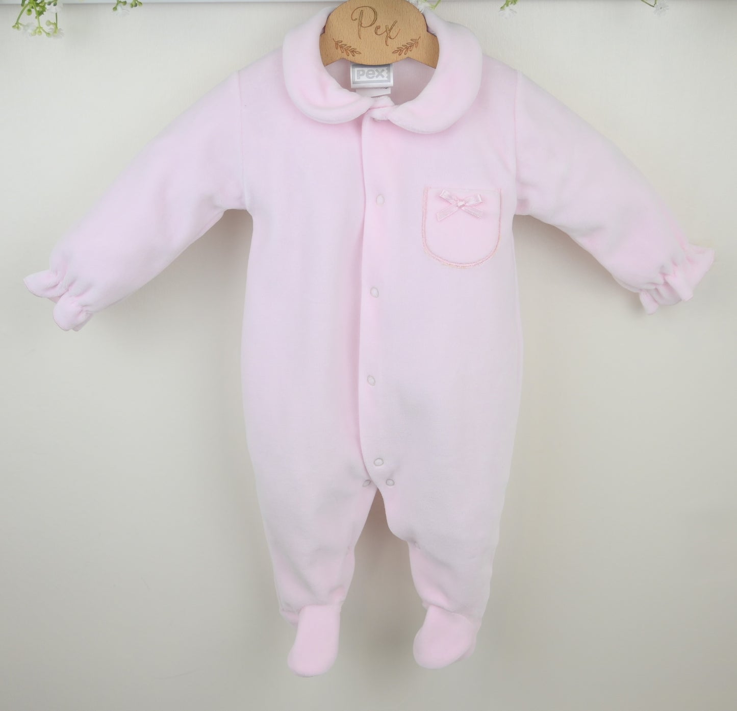 Pex Pink Belle Sleepsuit B0780