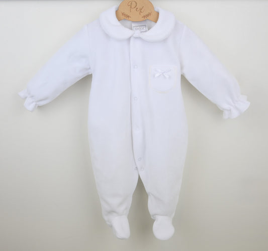 Pex White Belle Sleepsuit B0780