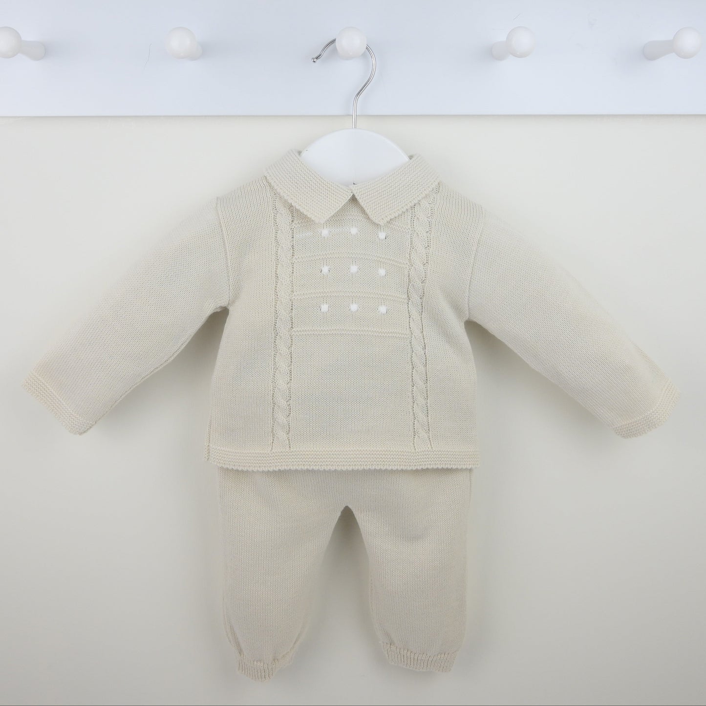 Pex Boys Thomas Trouser Suit Natural B0945