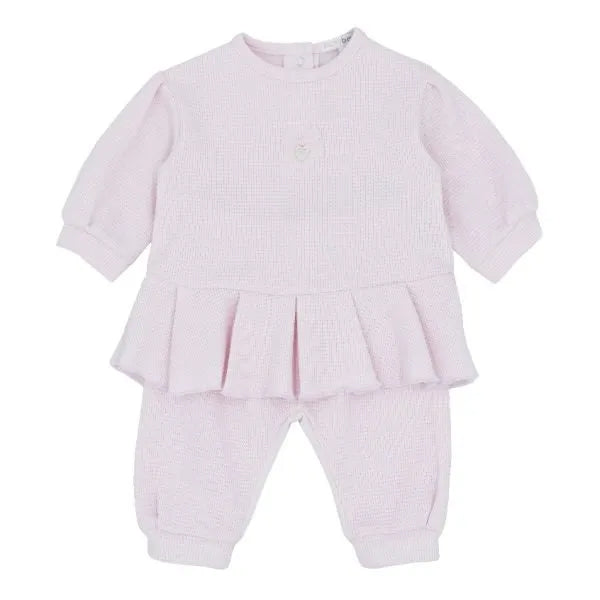blues baby Andenne Girls Pink Jog Set BB2202