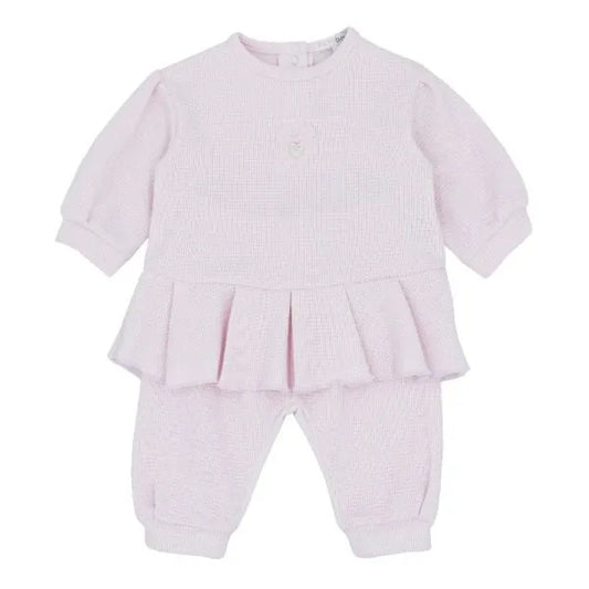 blues baby Andenne Girls Pink Jog Set BB2202