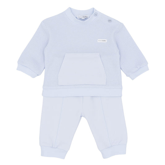 blues baby Antwerp Boys Blue Jog Set BB2209