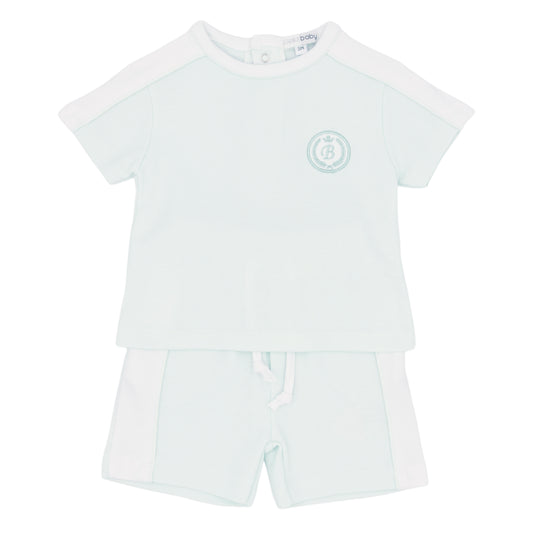 Blues Baby Boys Mint T Shirt & Short Set BB3035