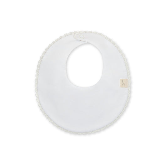 Baby Gi Bib White BG232