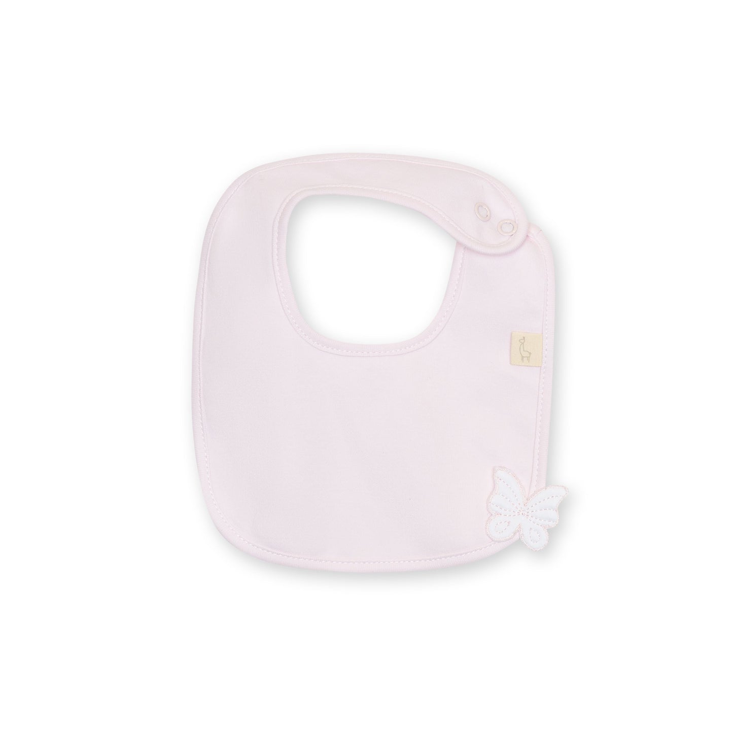 Baby Gi Butterfly Bib Pink BT24G