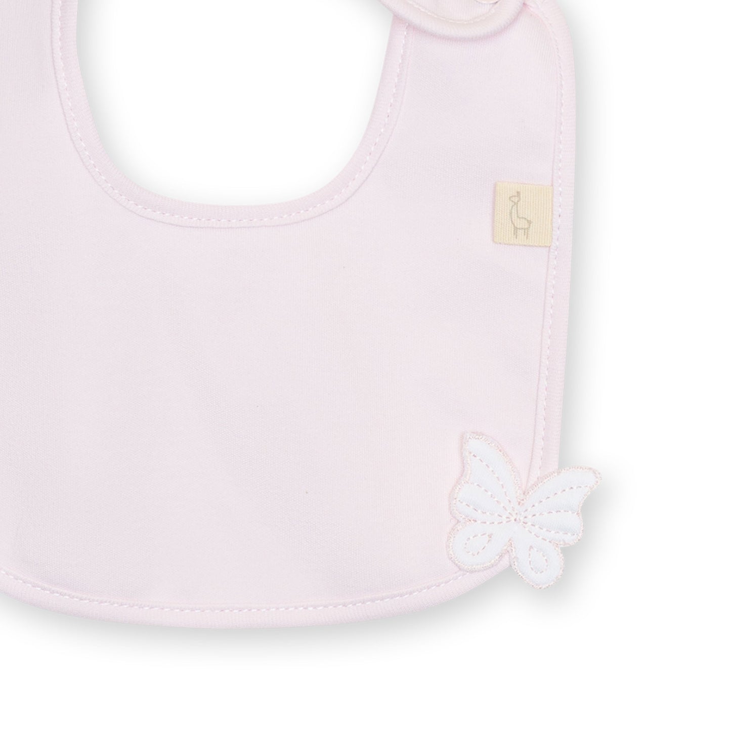 Baby Gi Butterfly Bib Pink BT24G