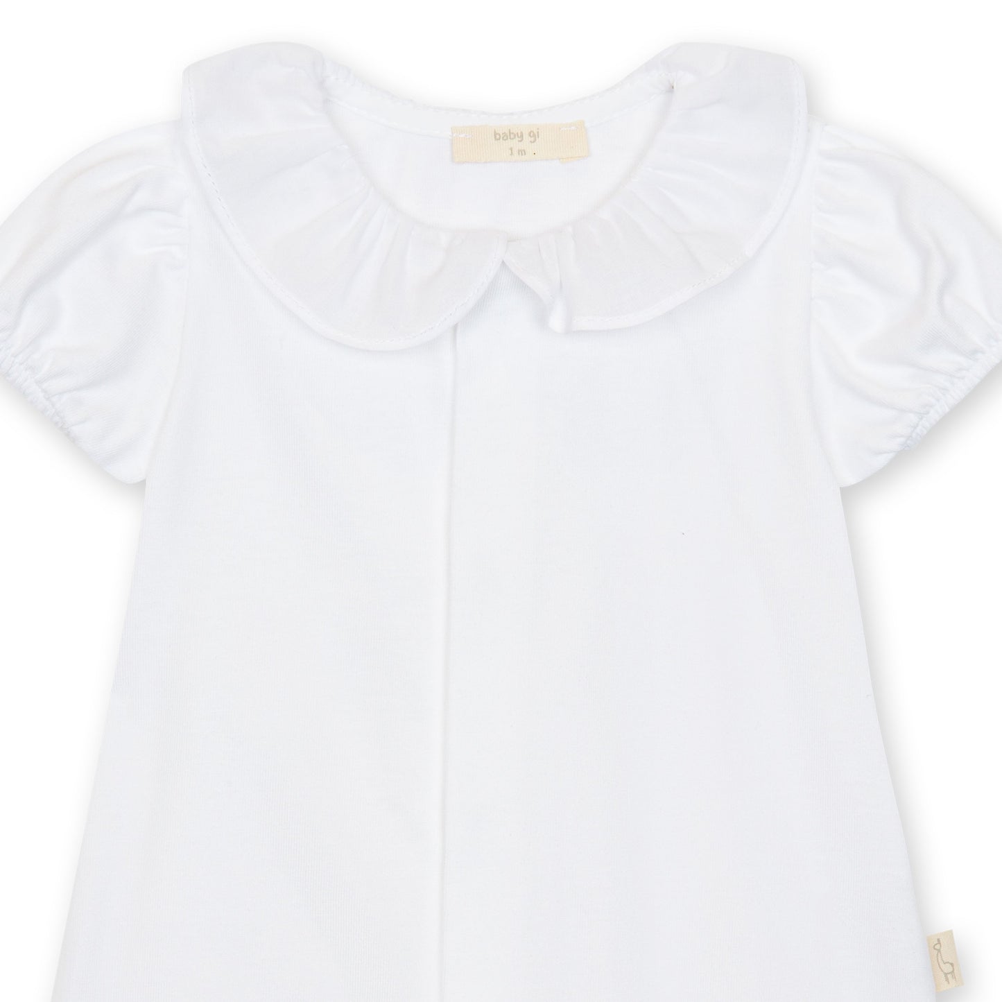 Baby Gi Butterfly Romper White BT46G