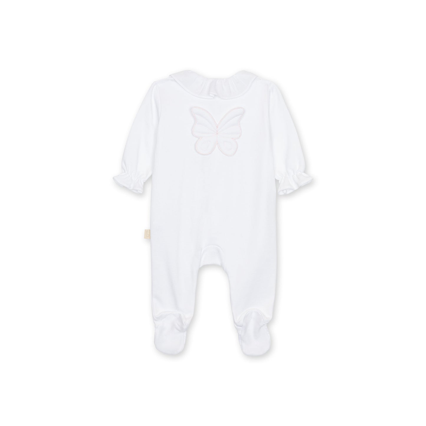Baby Gi Butterfly Babygrow White BT53G