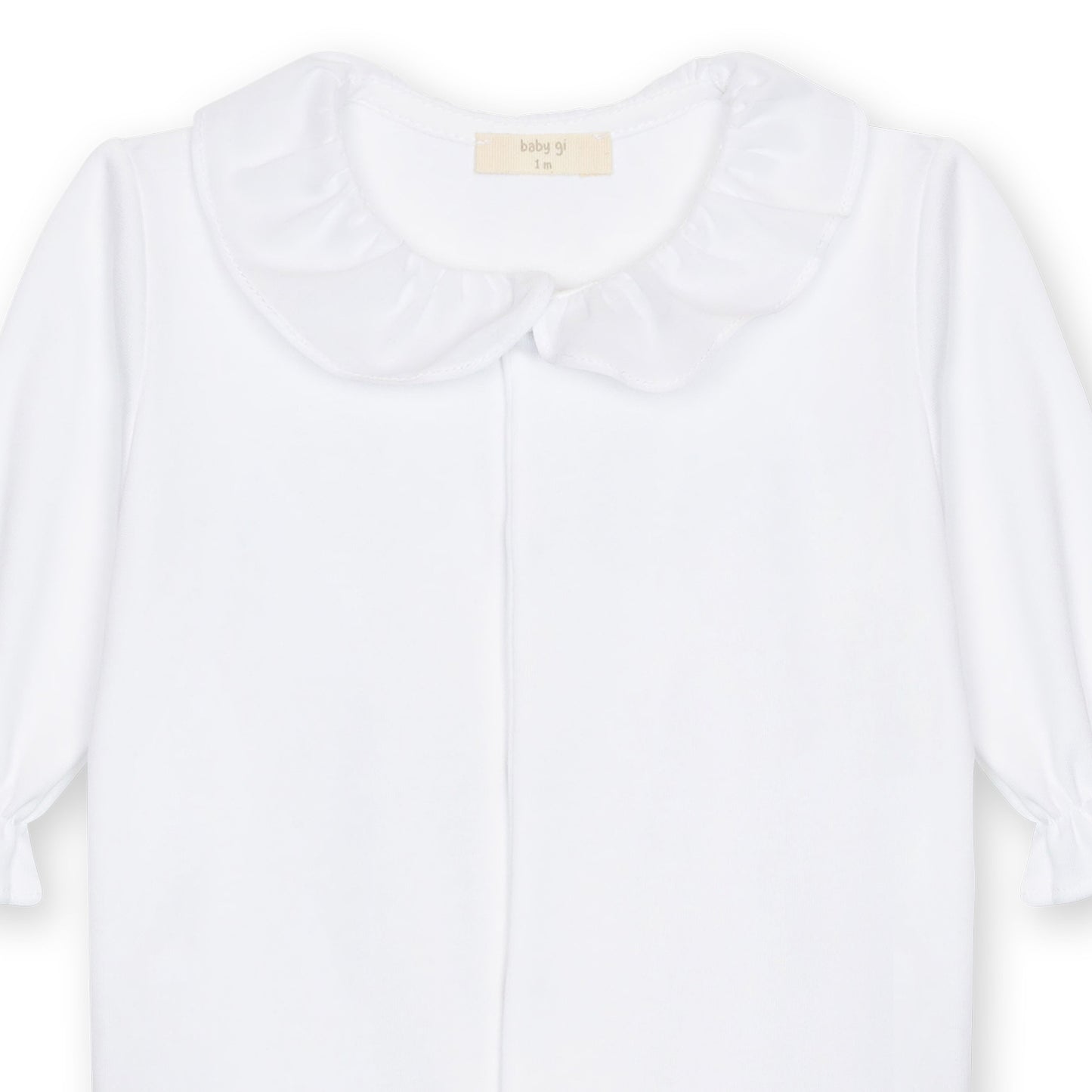 Baby Gi Butterfly Babygrow White BT53G