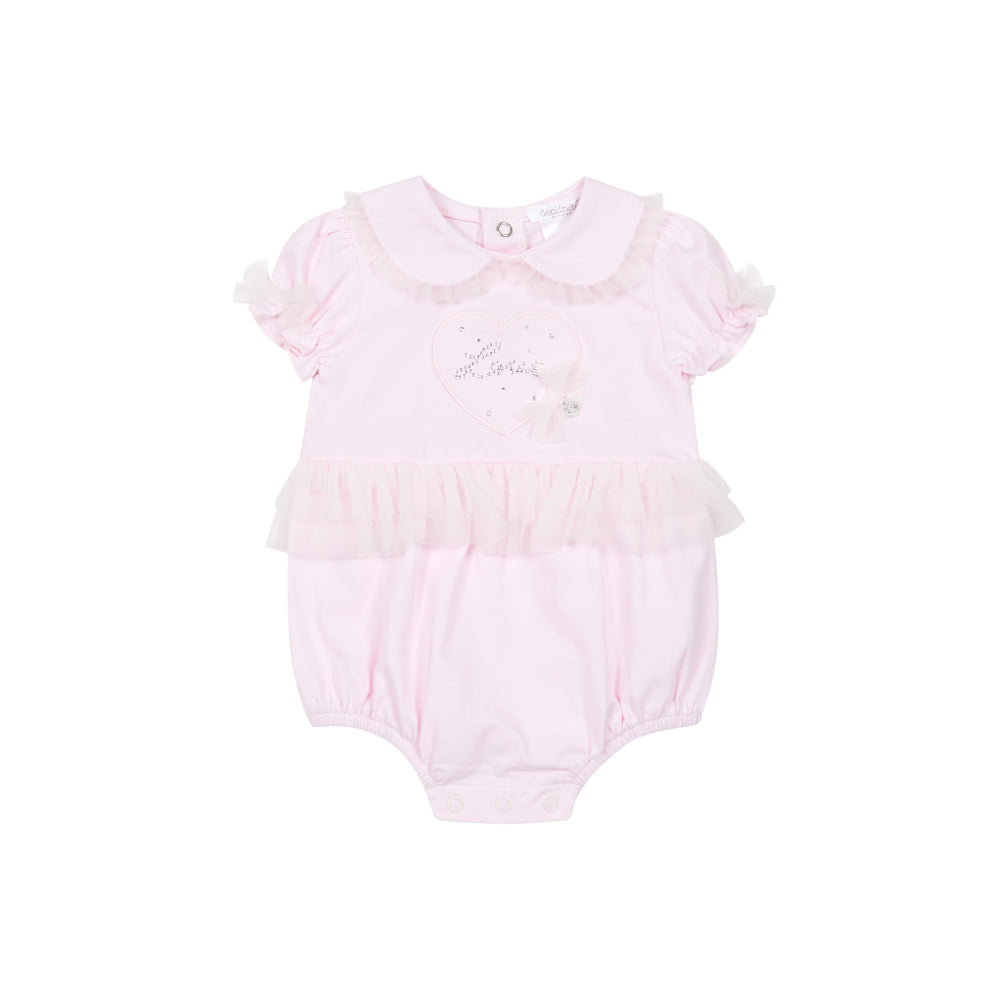 Deolinda Girls Amore Pink Romper Dbv26503