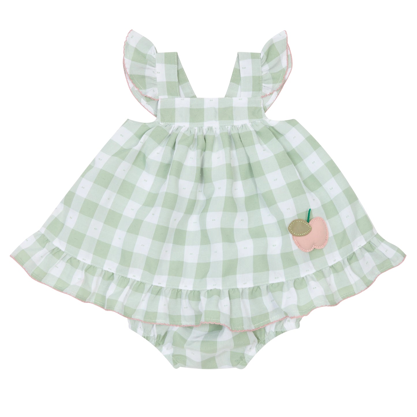 Deolinda Sage Mimosa Dress+Bloomers Dbv25314