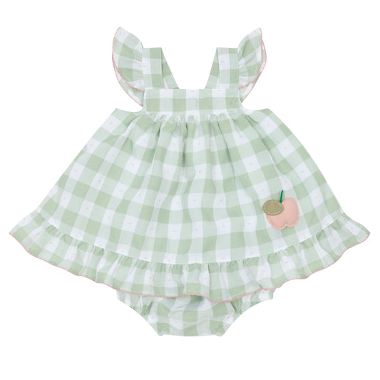 Deolinda Sage Mimosa Dress+Bloomers Dbv25314