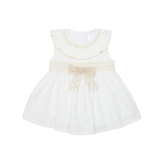Deolinda Natural Chantily Dress Dbv25406