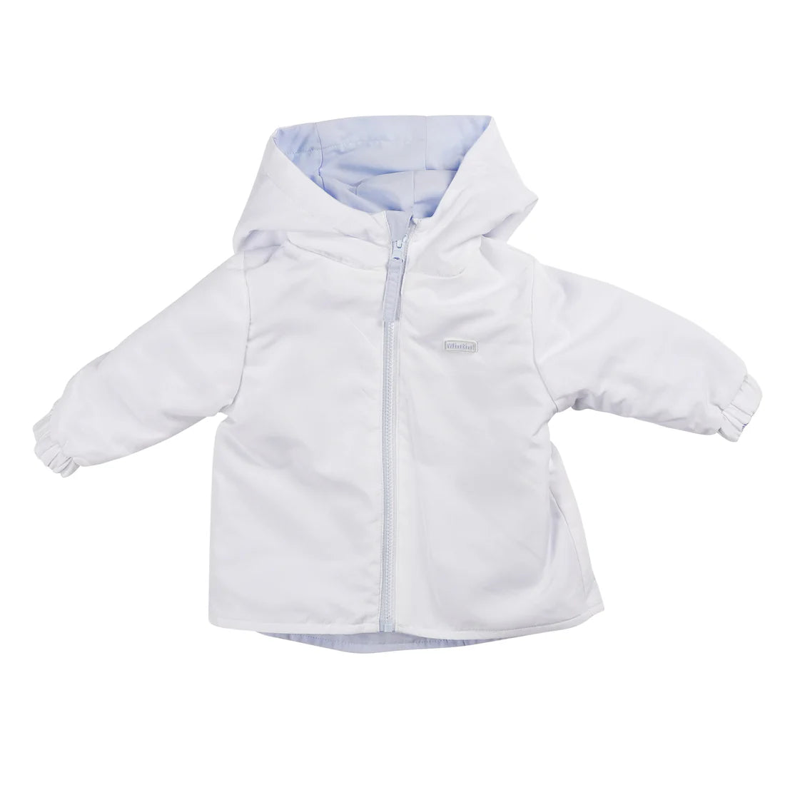 Mintini Blue/White Reversible Coat Mb6220