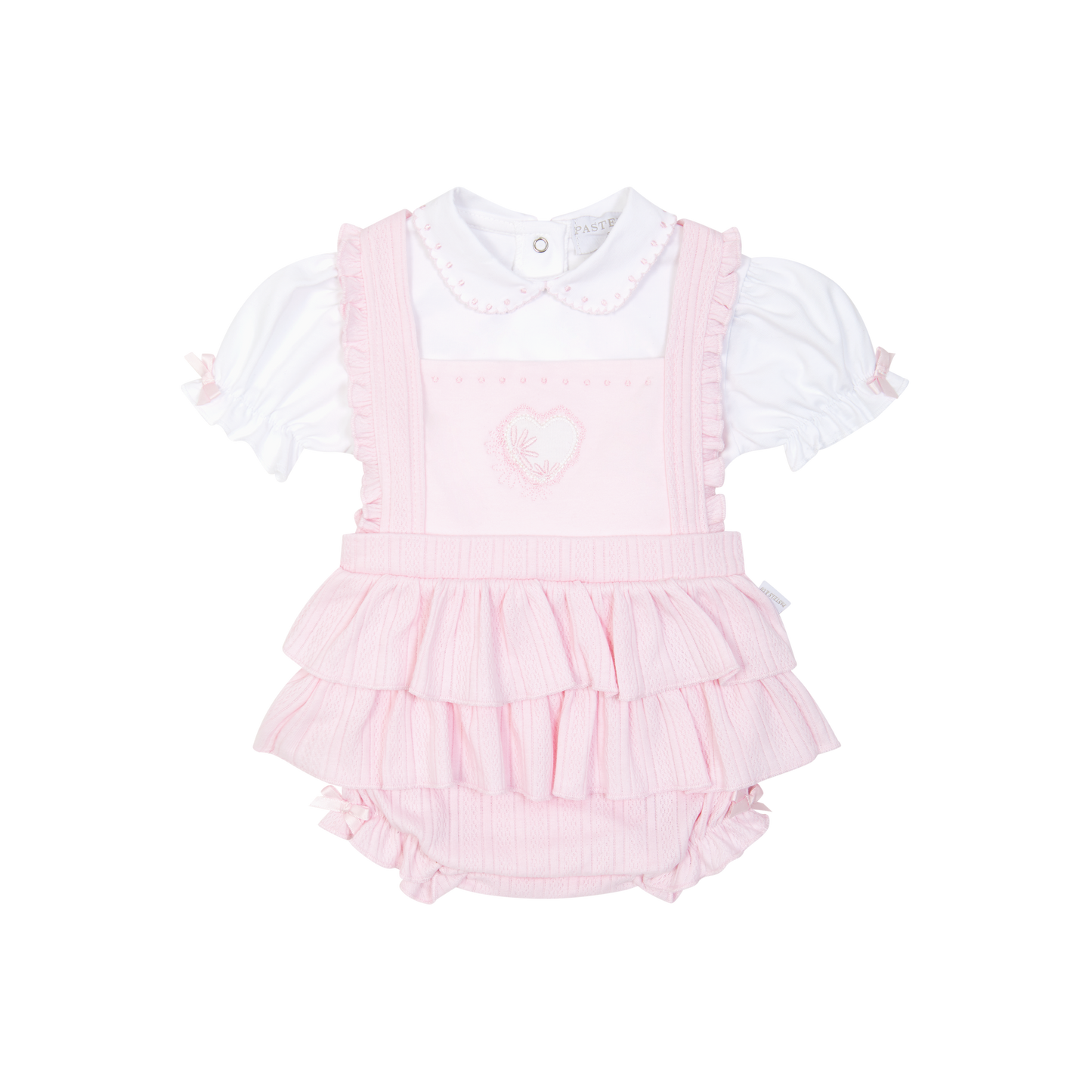 Pastels & Co Helena Pink Romper 805BP
