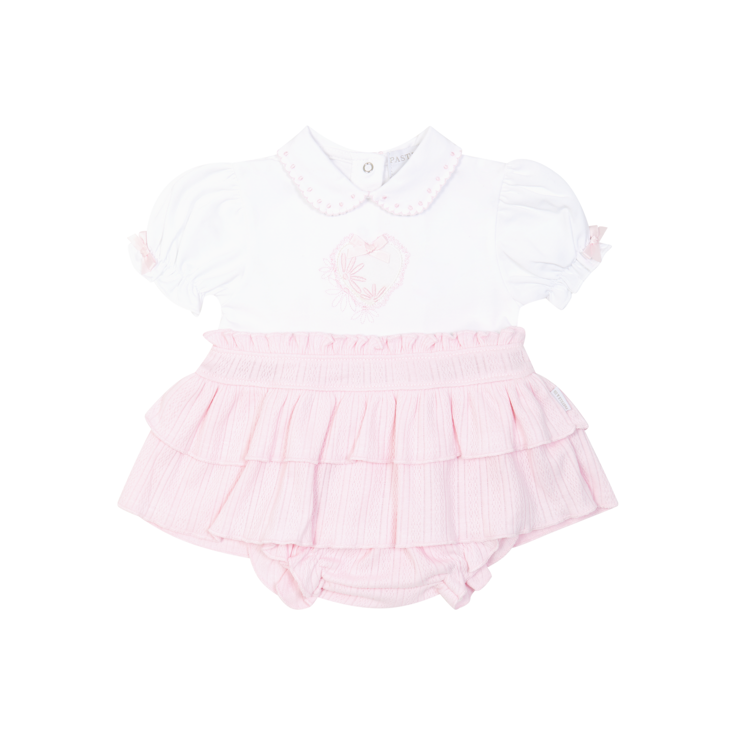 Pastels & Co Hannah Pink Dress and pants  805CP
