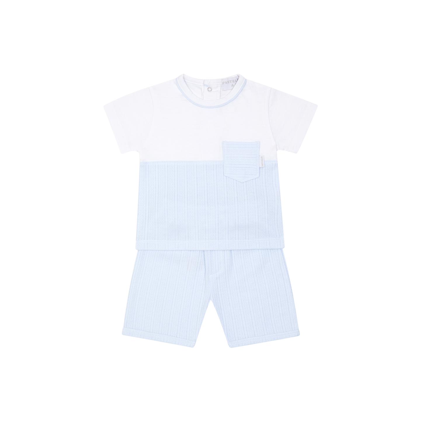 Pastels & Co Henry Blue Romper 806CB