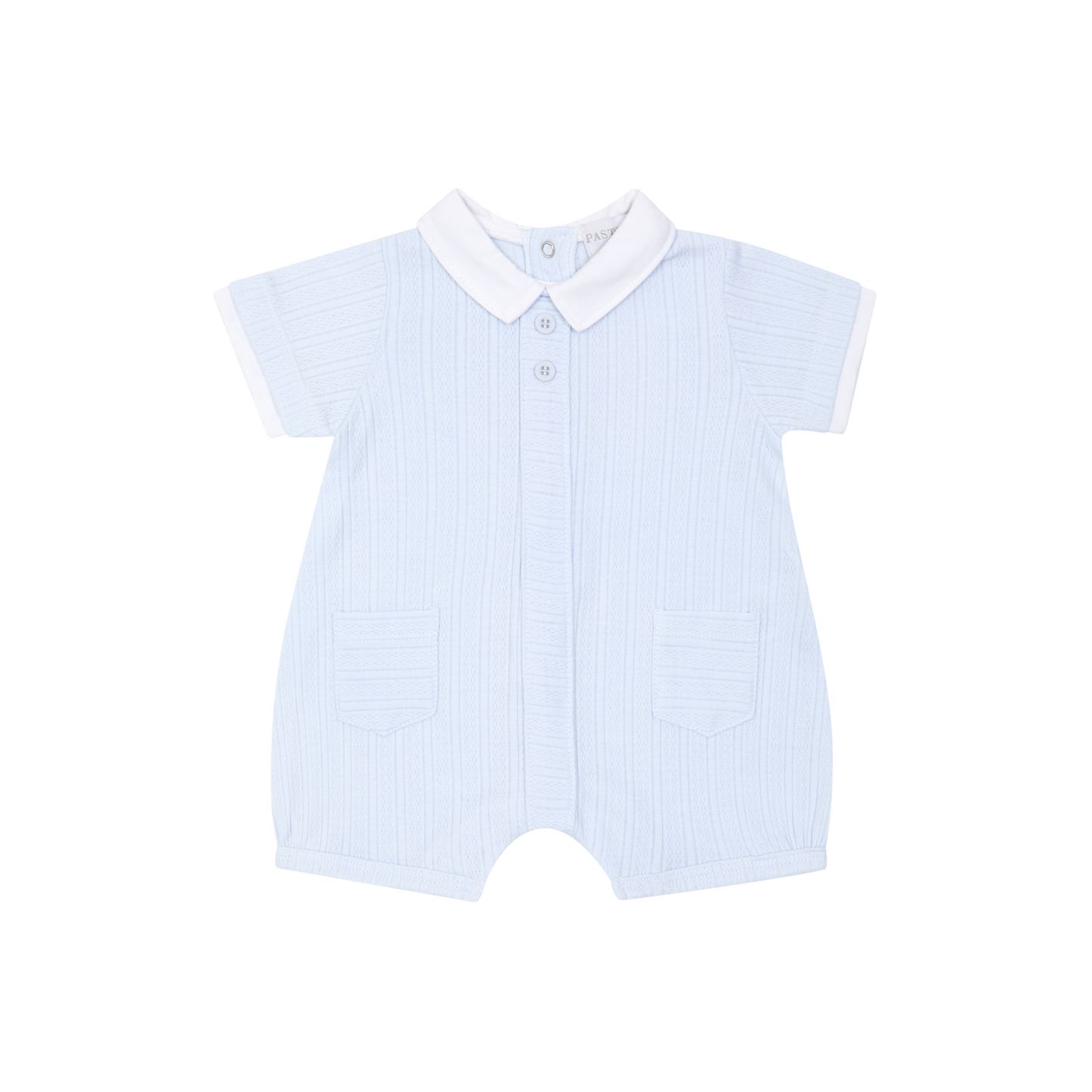 Pastels & Co Hudson Blue Romper 806EB