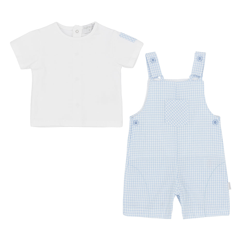 Pastels & Co Dungaree Set Blue PA807AB